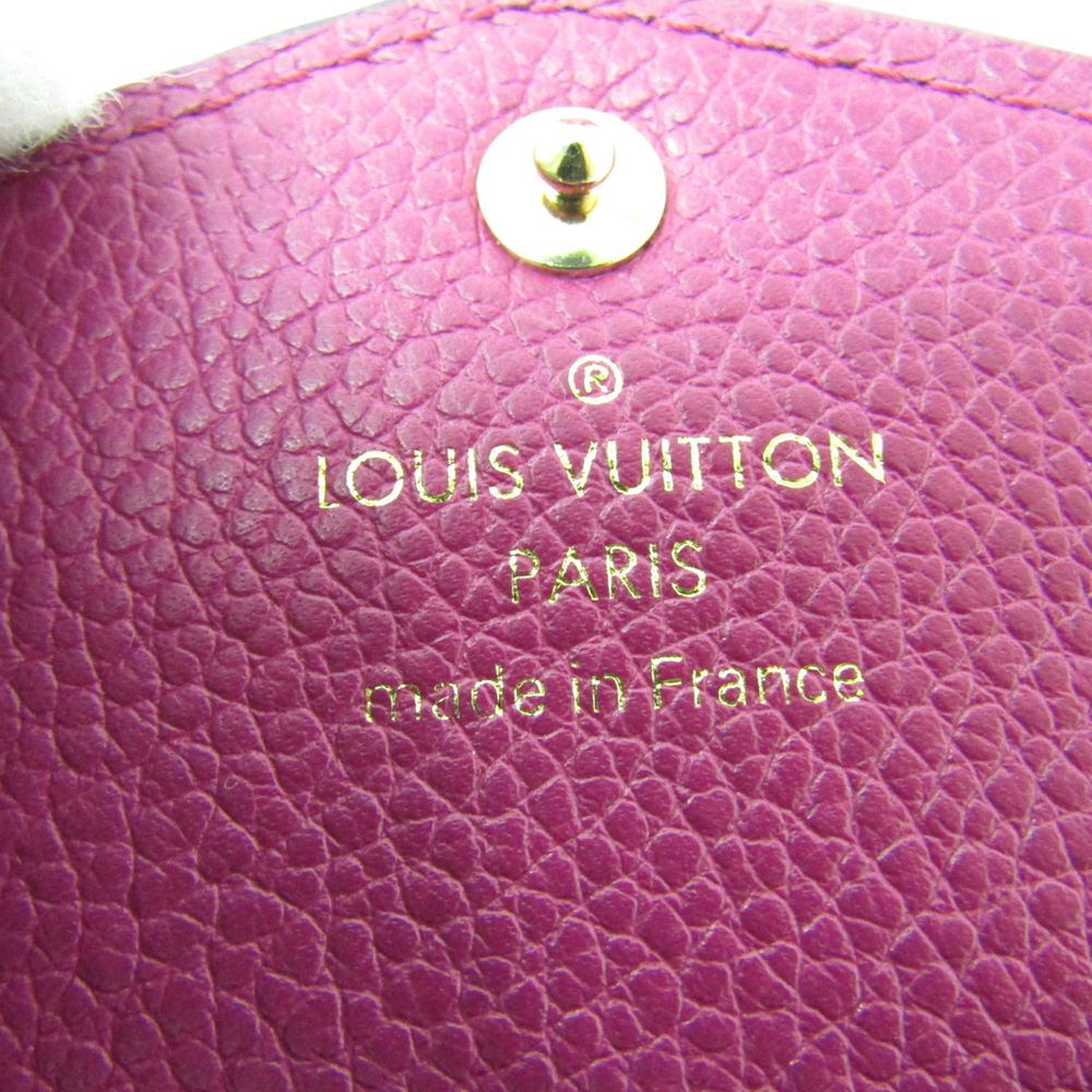 Louis Vuitton M60633 Pochette Cles Empreinte Coin Purse Noir Authentic