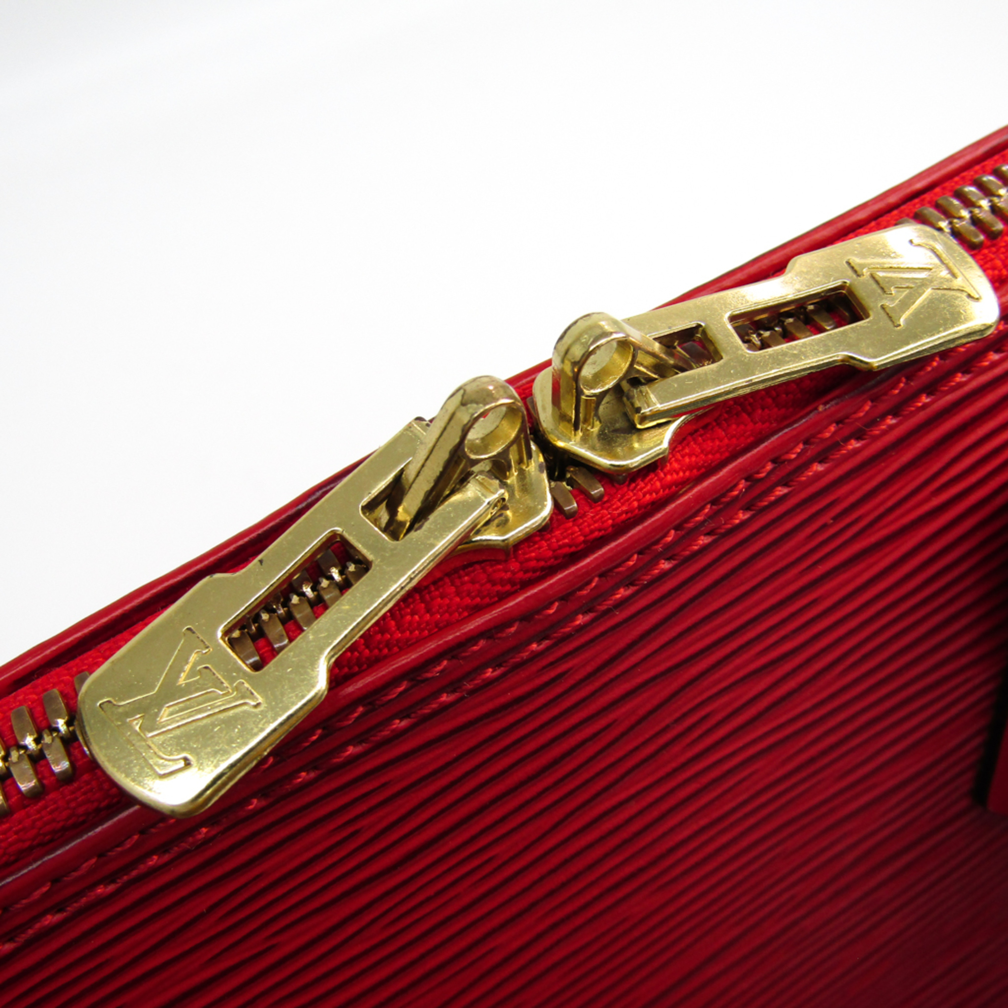 Louis Vuitton Epi Alma M52147 Handbag Castilian Red