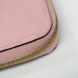 Louis Vuitton Vernis Zippy Coin Purse M61231 Women's Vernis Coin Purse/coin Case Rose Ballerine