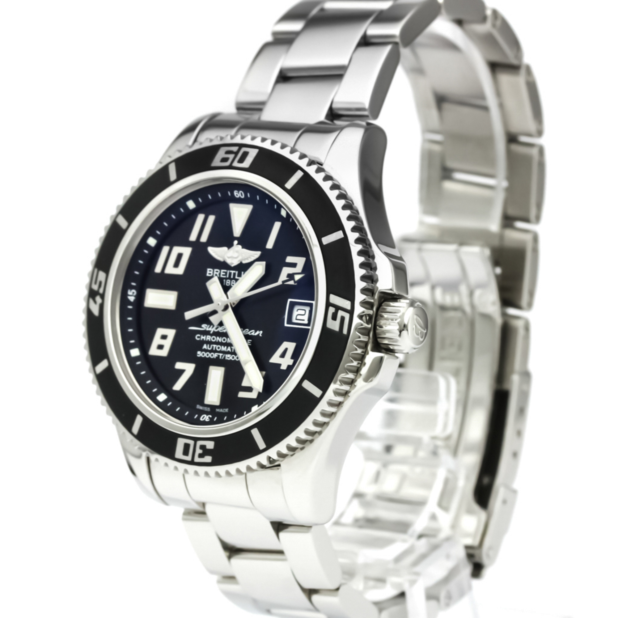 BREITLING SuperOcean 42 Steel Automatic Mens Watch A17364