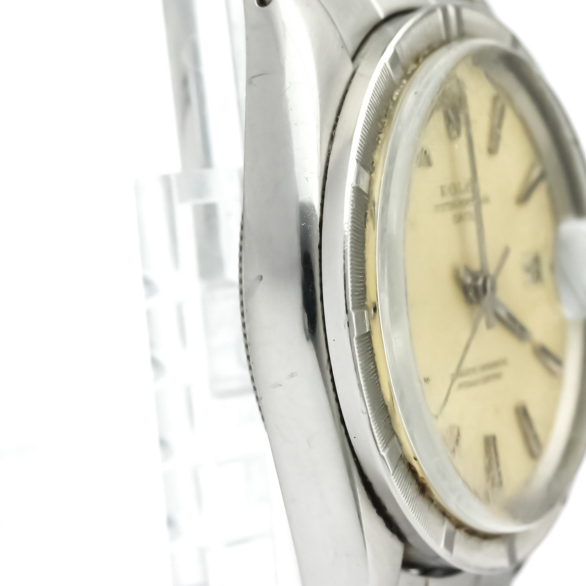 ROLEX Oyster Perpetual Date 1501 Steel Automatic Mens Watch