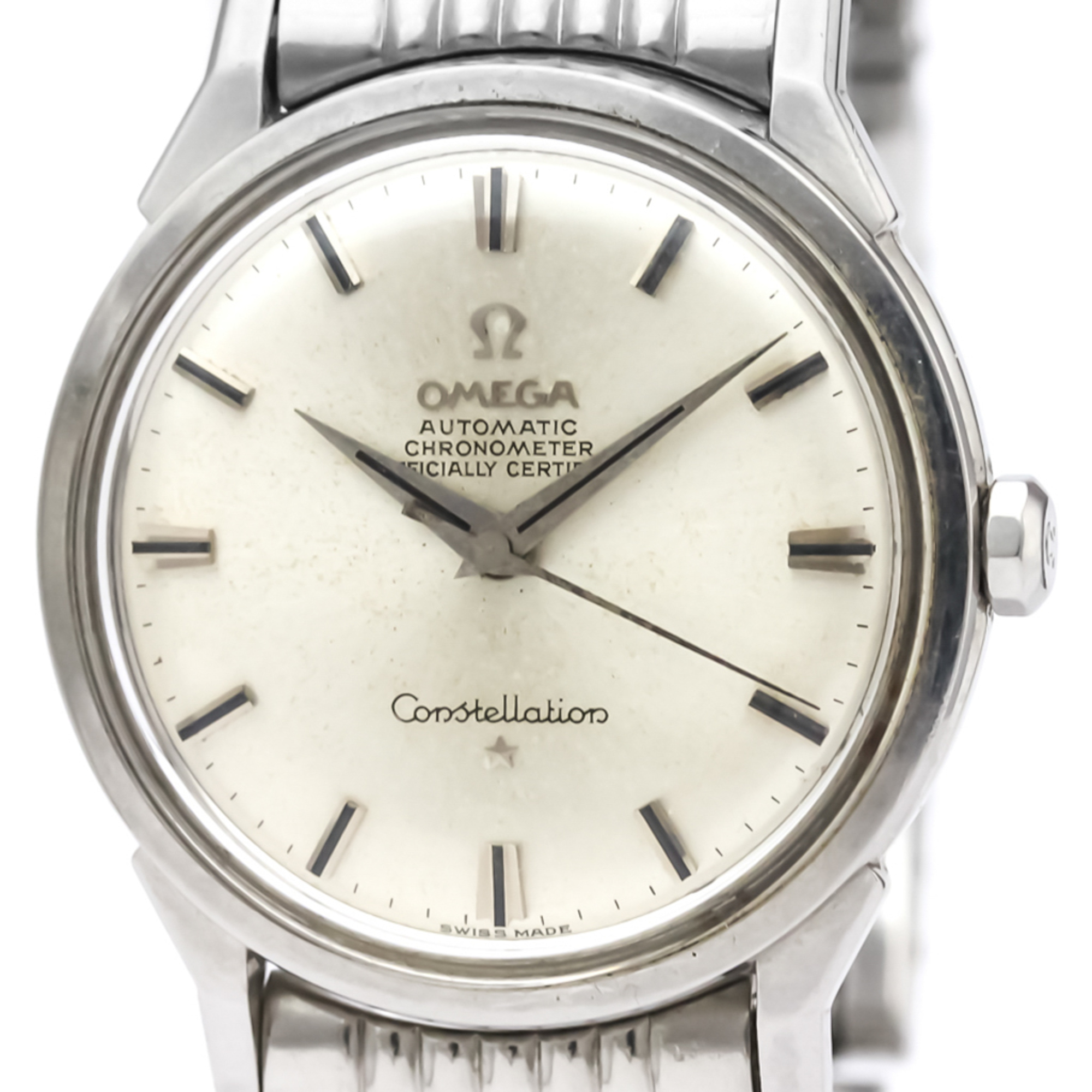 Omega Constellation Automatic Stainless Steel Men's Dress Watch 167.005
