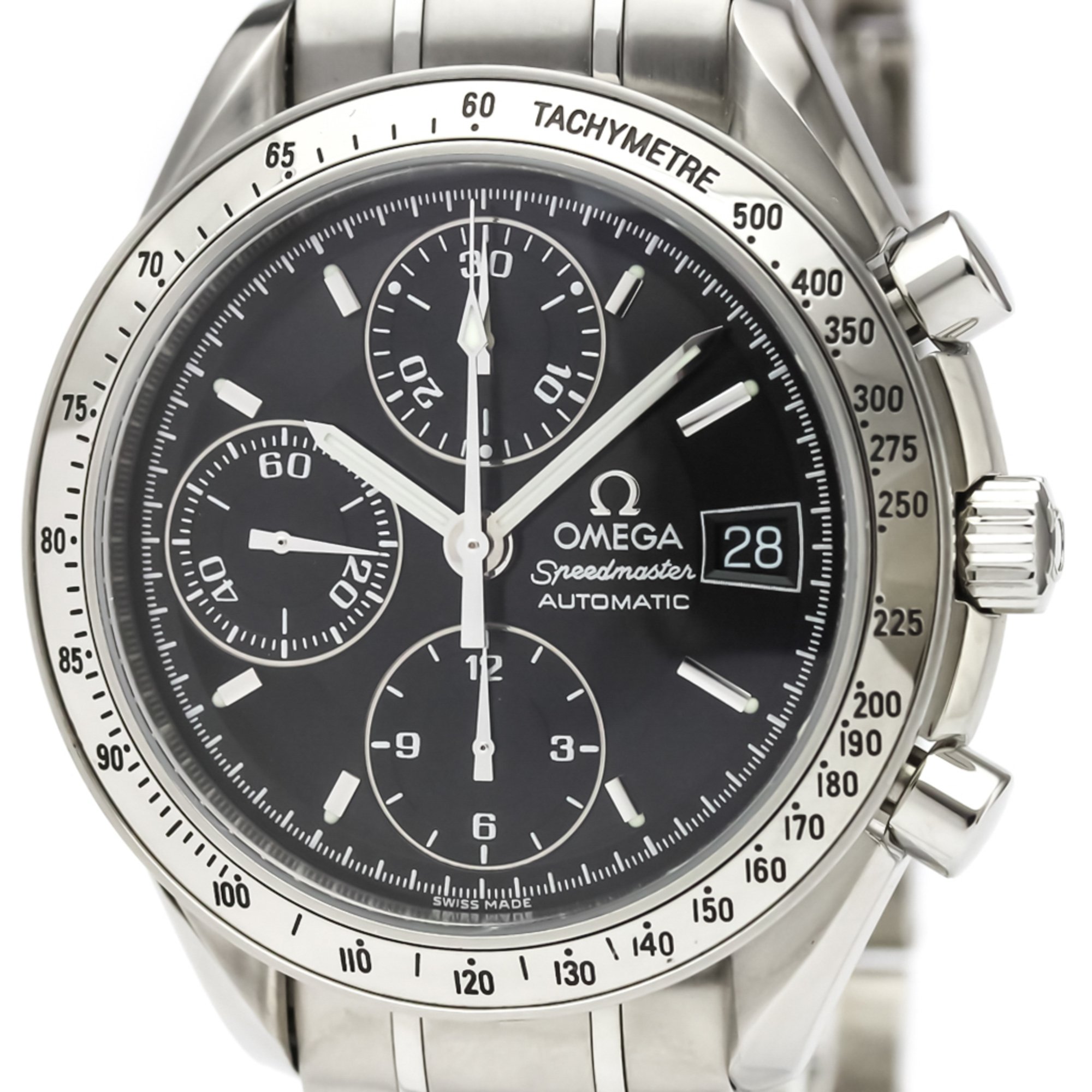 OMEGA Speedmaster Date Steel Automatic Mens Watch 3513.50