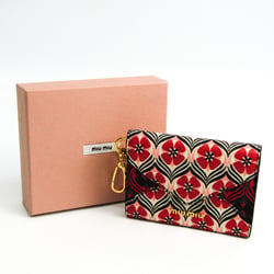 Miu Miu 5TL027 Leather Card Case Multi-color