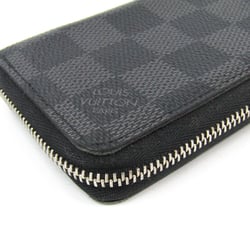 Louis Vuitton Damier Graphite Zippy Coin Purse N63076 Men's Damier Graphite Coin Purse/coin Case Damier Graphite