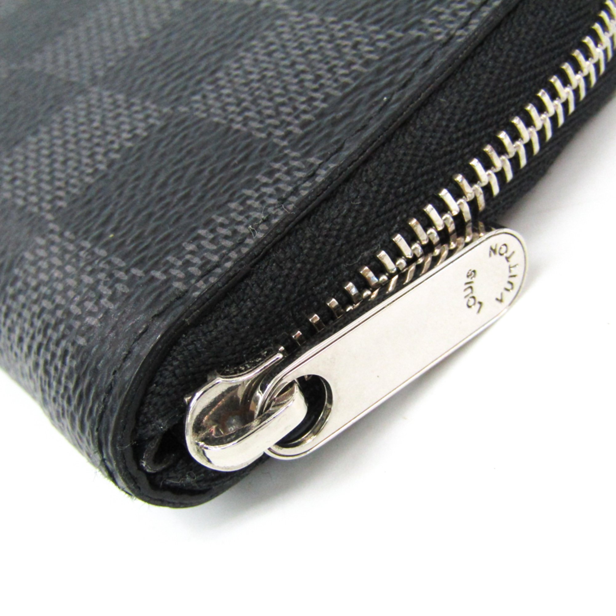 Louis Vuitton Damier Graphite Zippy Coin Purse N63076 Men's Damier Graphite Coin Purse/coin Case Damier Graphite