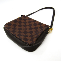 Louis Vuitton Damier Trousse Makeup N51982 Women's Handbag Ebene