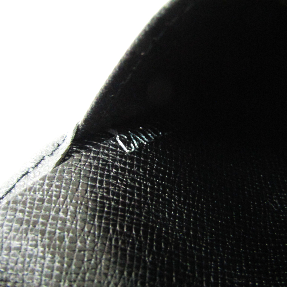Pre-Owned Louis Vuitton Taiga Porte-billets 3 Volets M30422 Men's Taiga  Leather Bill Wallet (bi-fold) Ardoise (Good) 