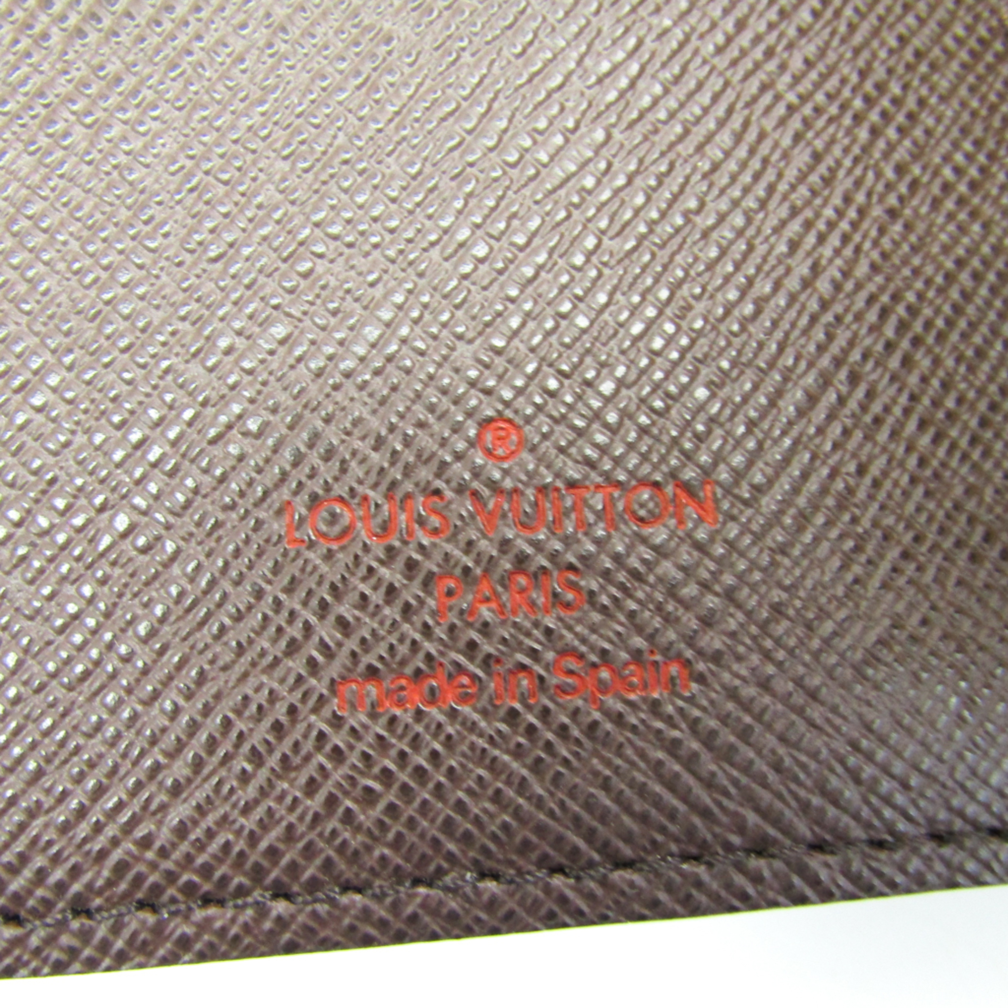 Louis Vuitton Damier Agenda PM Planner Cover Brown R20700