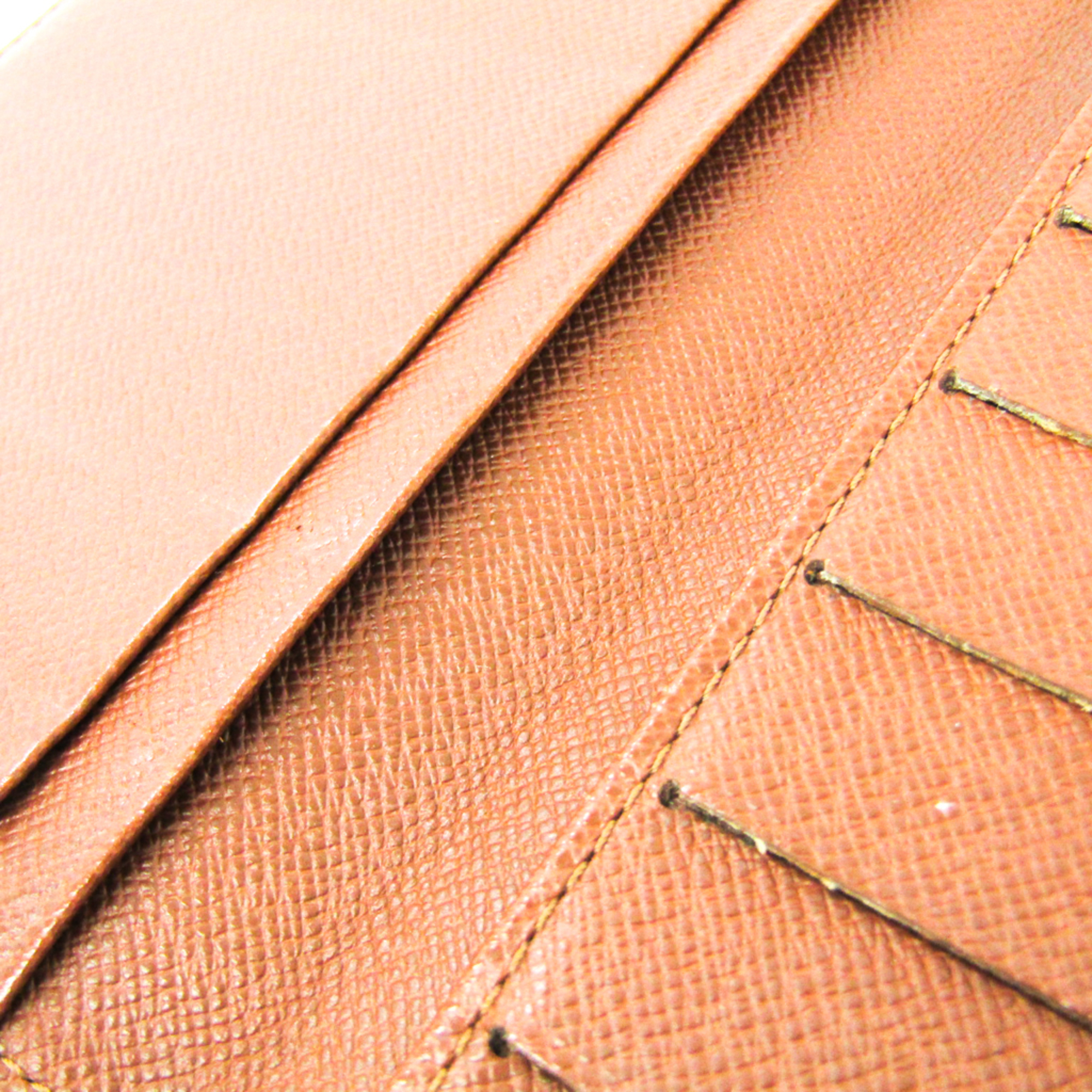 Louis Vuitton Monogram Porte-chequier Cartes Credit M62225 Unisex Monogram Long Bill Wallet (bi-fold) Monogram