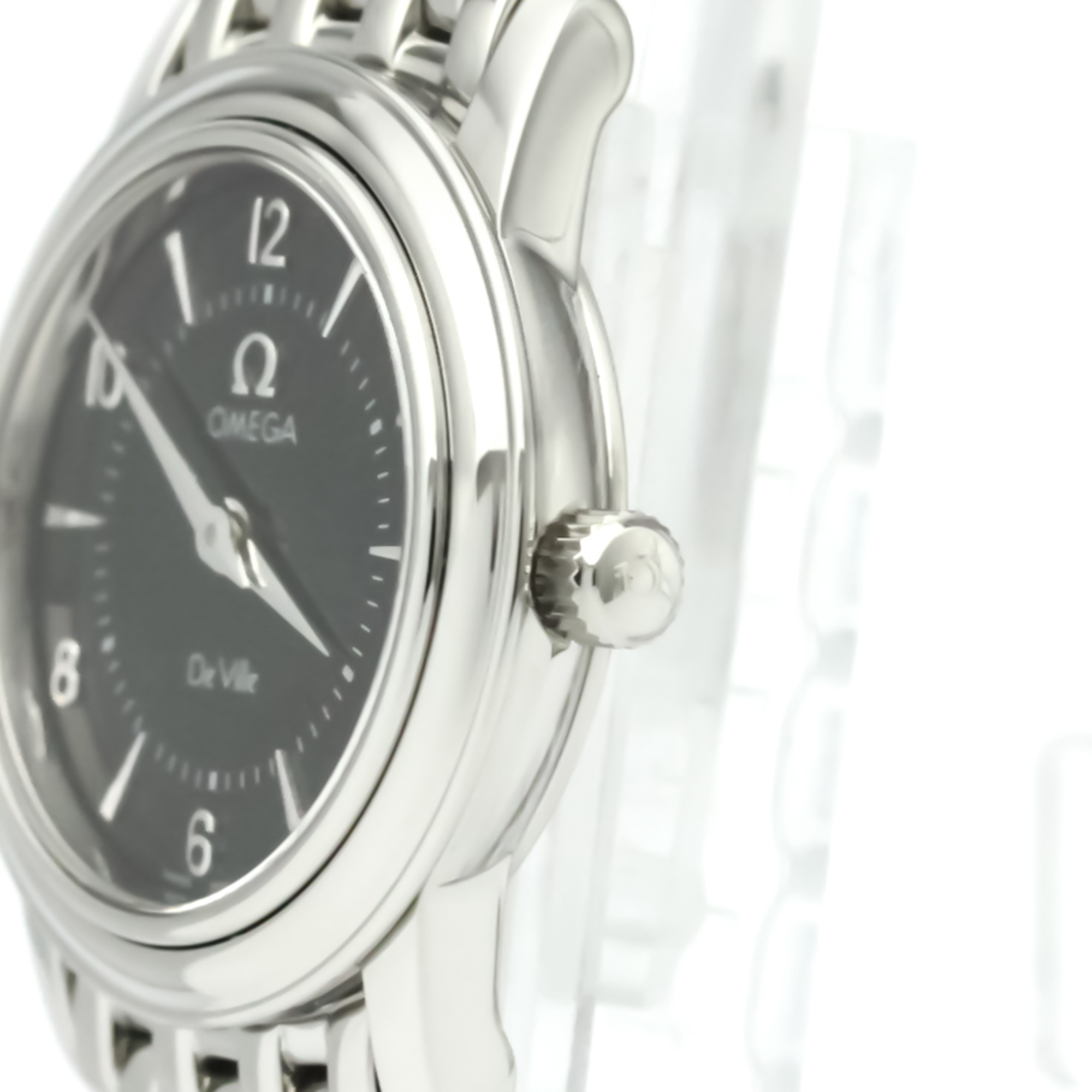 Omega De Ville Quartz Stainless Steel Women's Dress Watch 4570.50