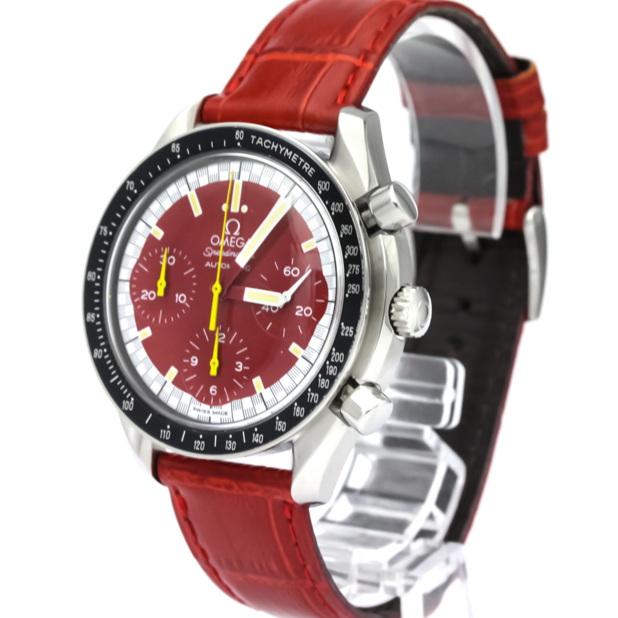 OMEGA Speedmaster Michael Schumacher Red Dial Watch 3510.61