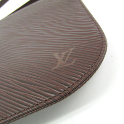 Louis Vuitton Epi Pochette Demi-Lune M5262D Handbag Mocha