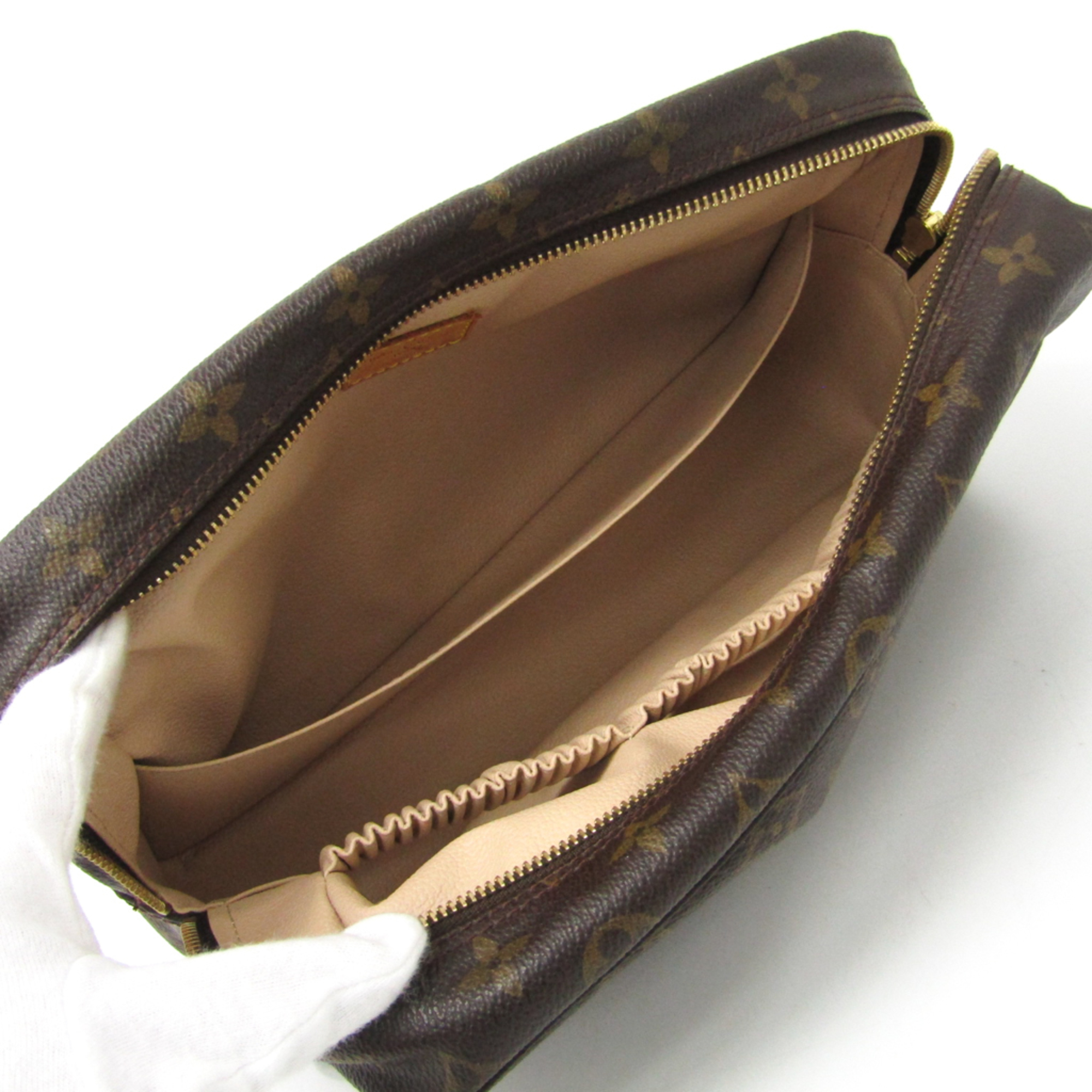 Louis Vuitton Monogram Trousse Toilette 28 M47522 Women's Pouch Monogram