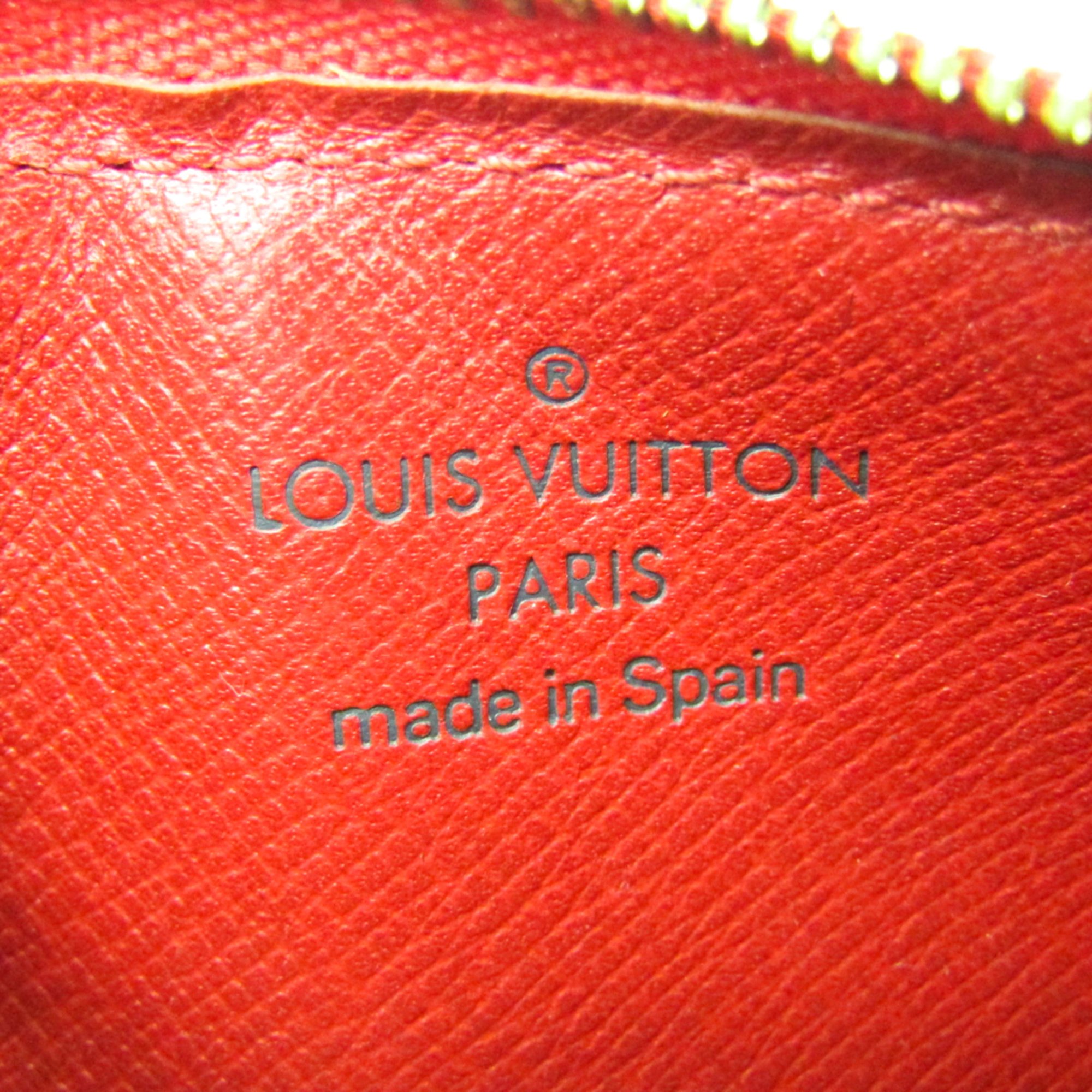 Louis Vuitton Epi M63807 Epi Leather Coin Purse/coin Case Castilian Red