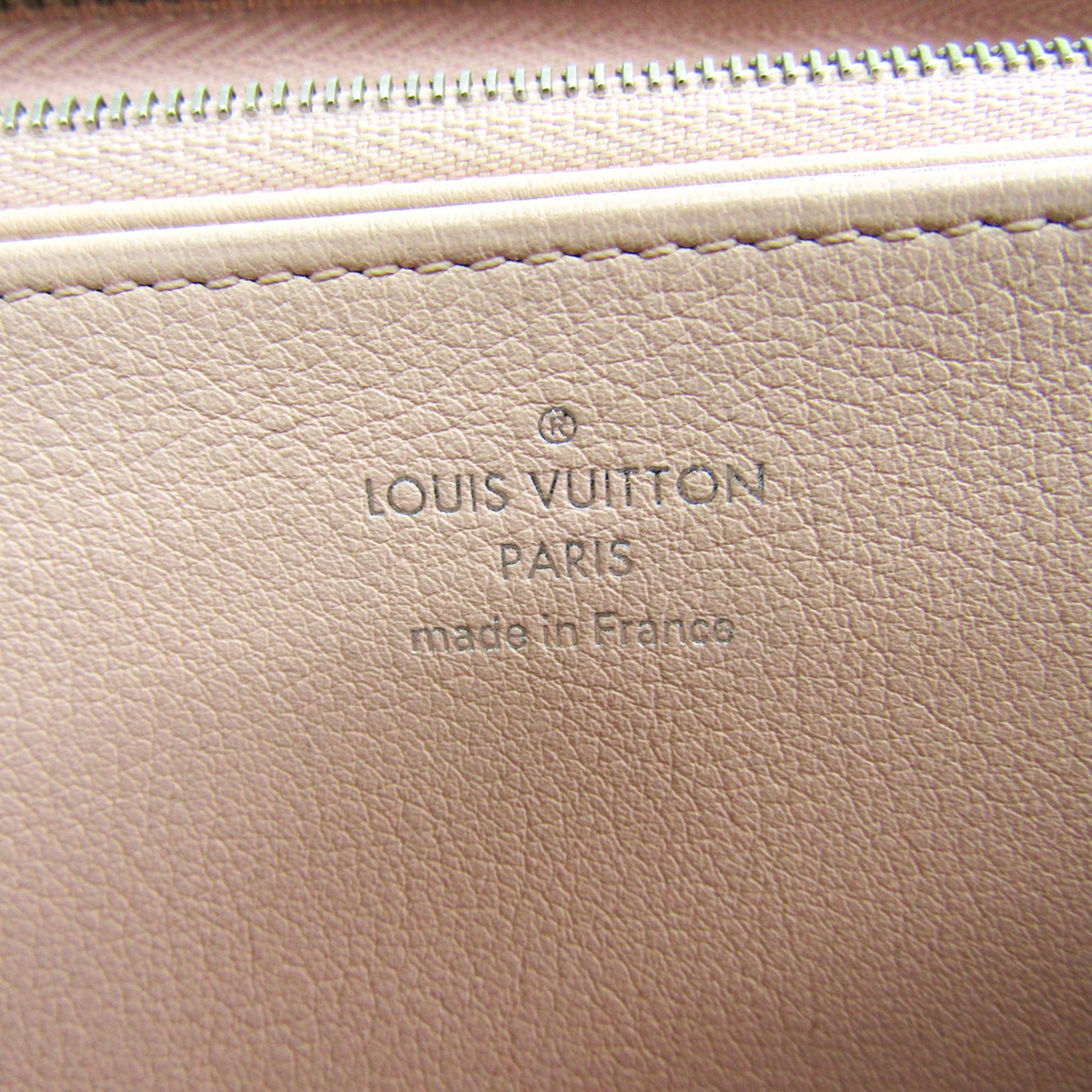 Louis Vuitton Mahina Zippy Wallet M61868 Women's Leather Long Wallet (bi-fold) Magnolia