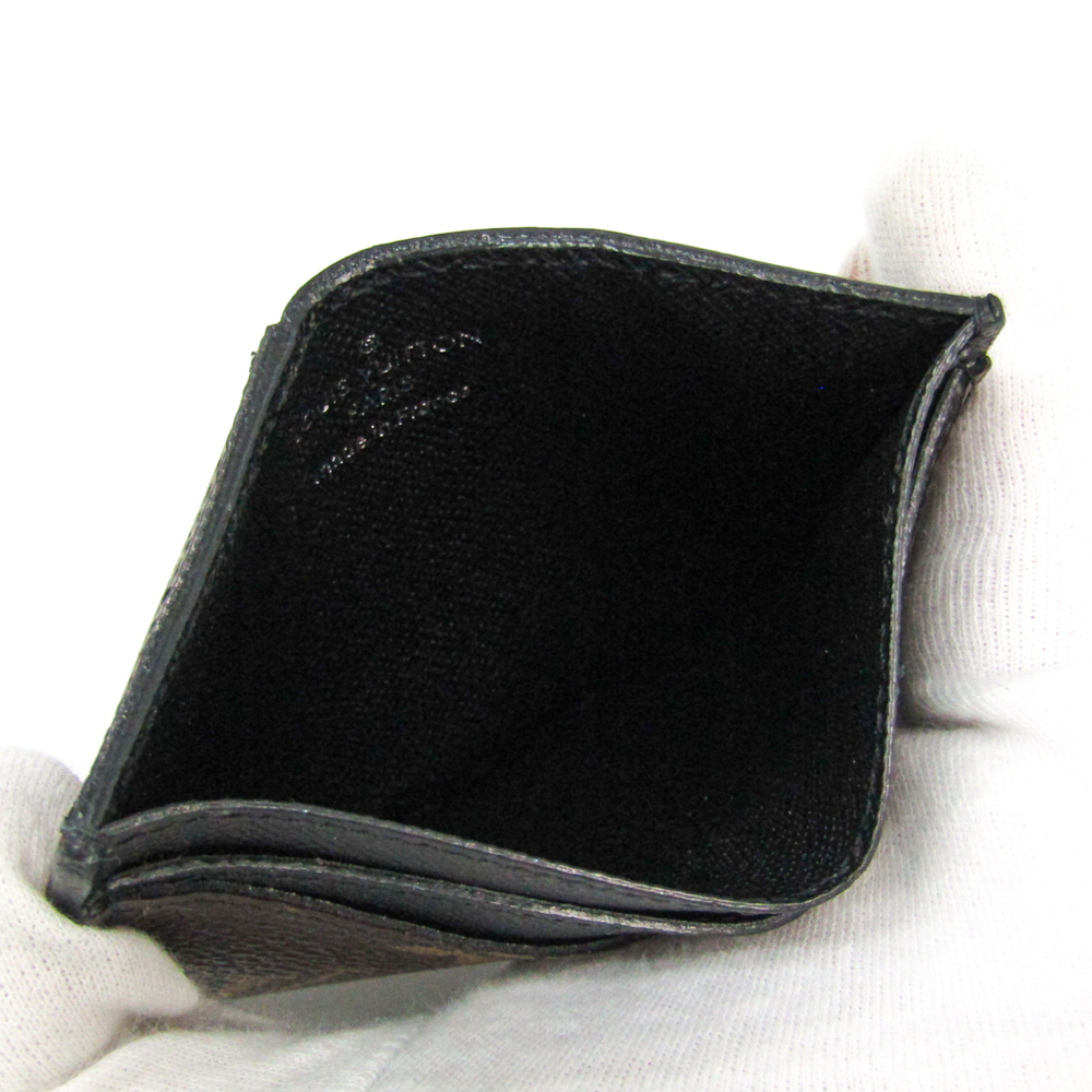 Neo Card Holder Monogram Macassar Canvas - Men - Small Leather