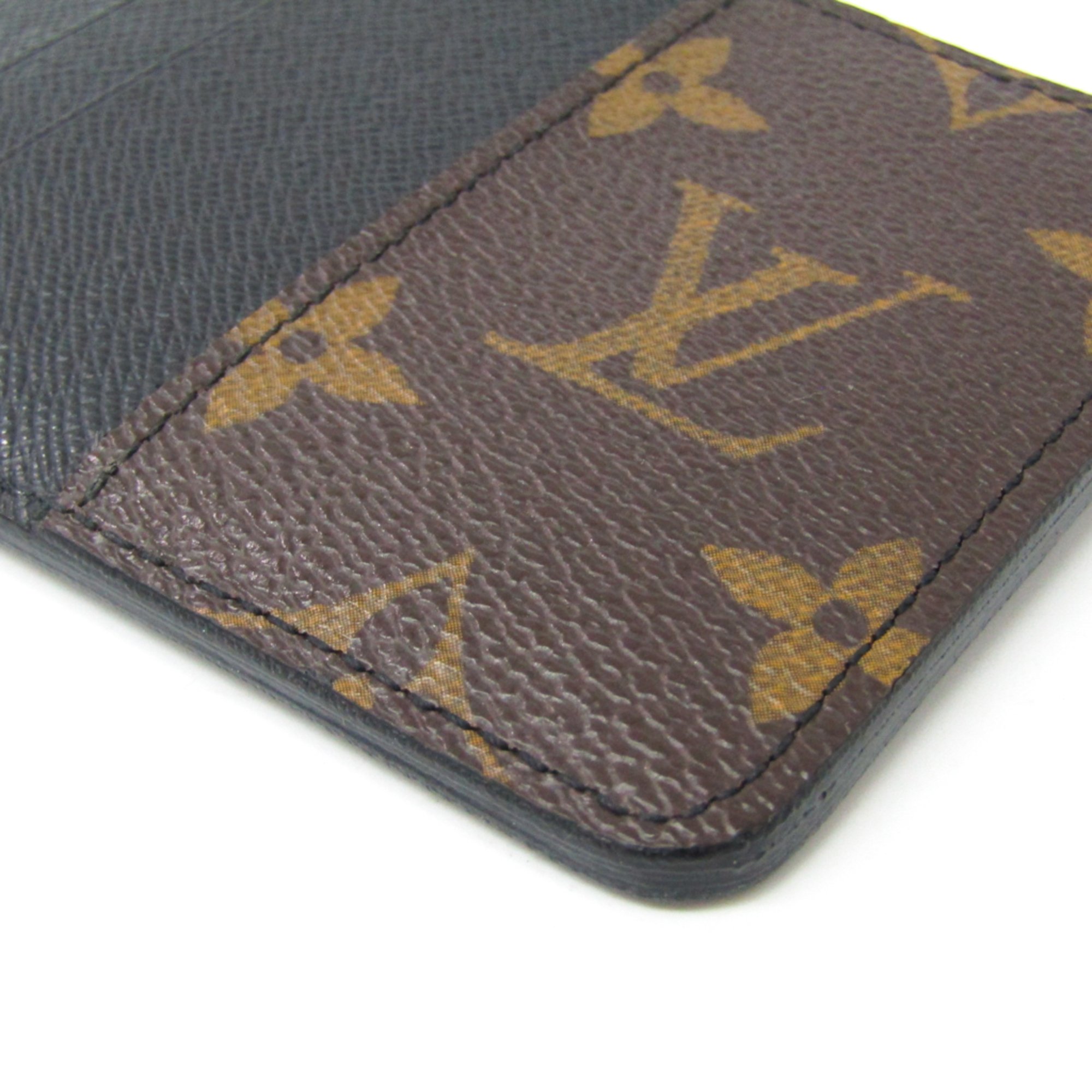 Louis Vuitton Monogram Monogram Card Case Monogram Macassar Neo · Porte-cartes M60166