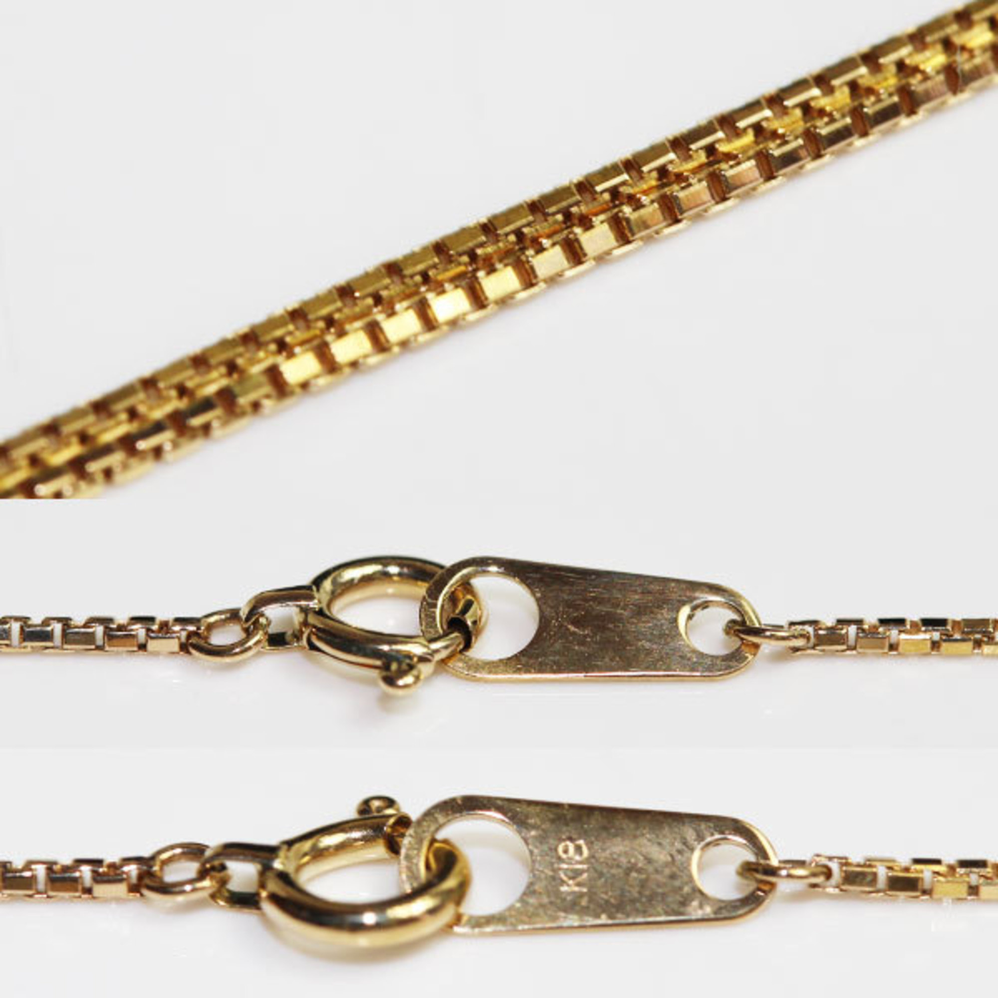 MN1328 K18 Venetian necklace cut 3 g 40 cm gold yellow