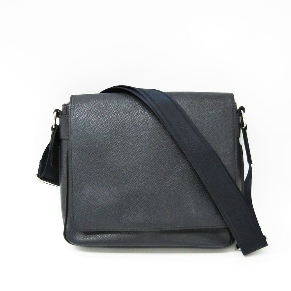 Louis Vuitton Taiga Roman PM M32699 Men's Shoulder Bag Boreal | eLADY ...