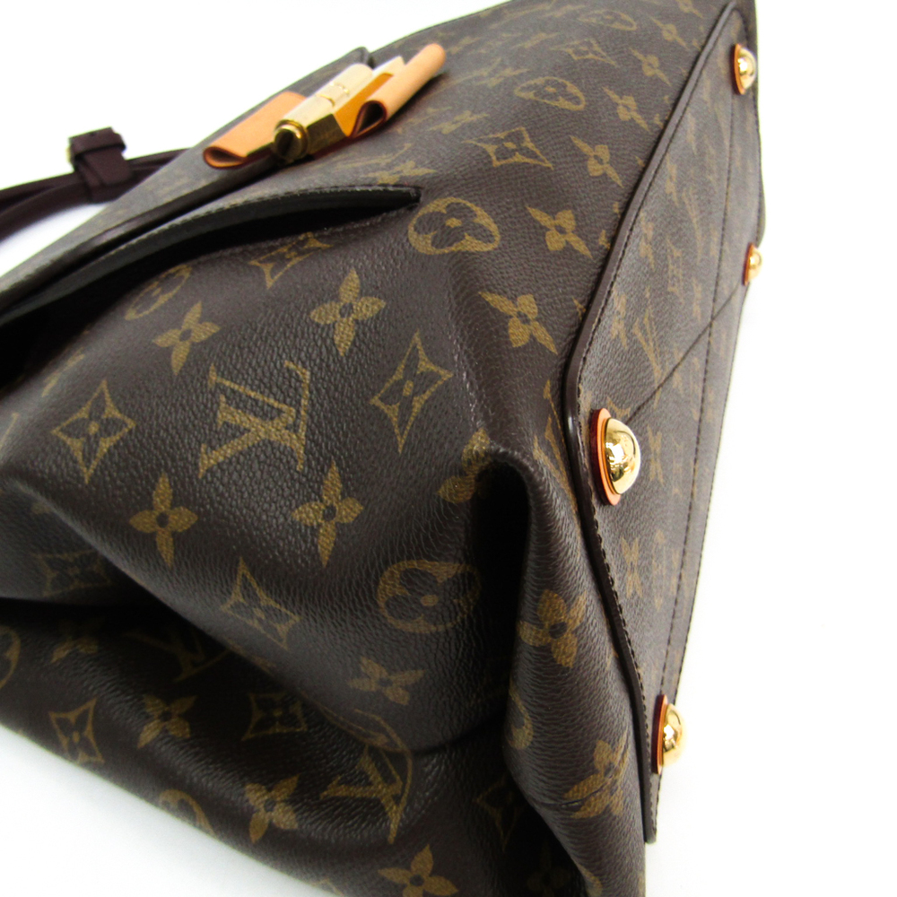 Louis Vuitton LV Olympe Monogram Red Canvas Shoulder Bag! (CMP090846)