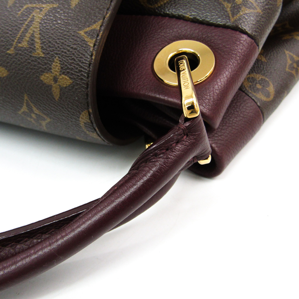 Louis Vuitton Monogram Olympe M40579 Women's Shoulder Bag Bordeaux
