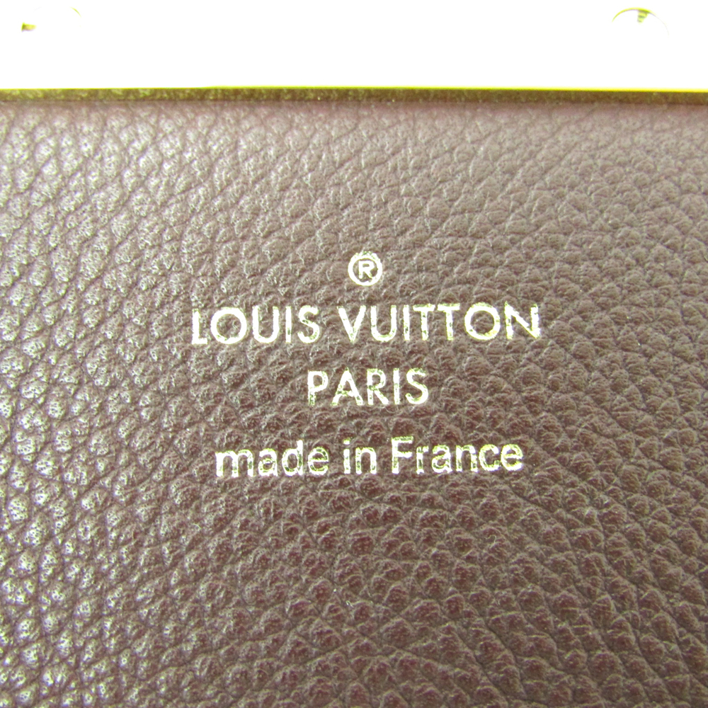 Louis Vuitton Monogram and Bordeaux Leather Olympe Bag rt. $3,500