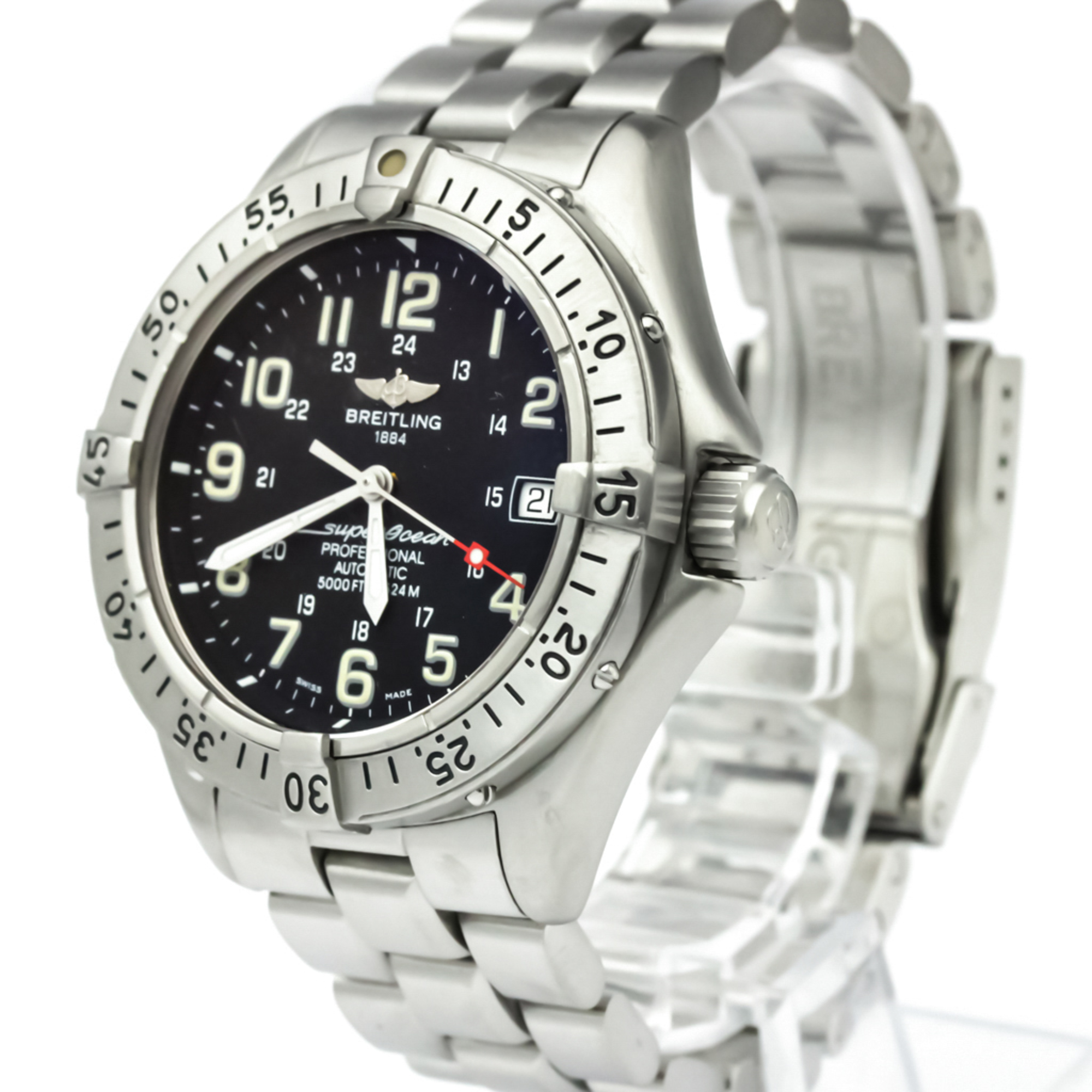 BREITLING Superosean Steel Automatic Mens Watch A17345