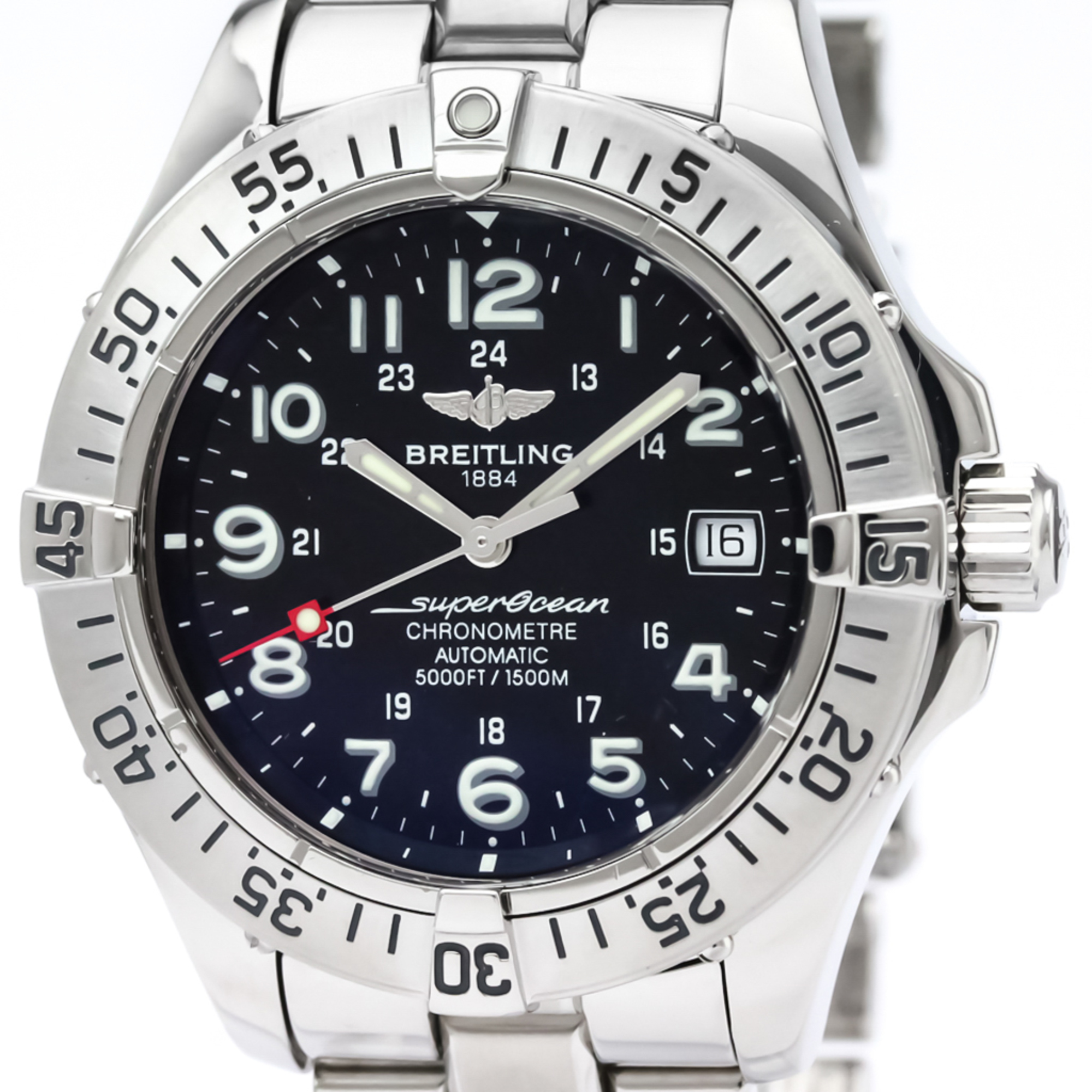 BREITLING Super Ocean Steel Automatic Mens Watch A17360