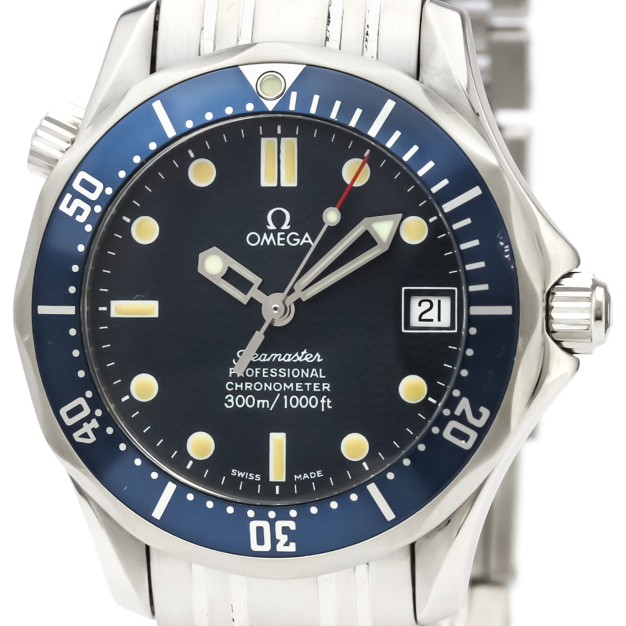 OMEGA Seamaster Professional 300M Mid Steel Size Watch 2551.80