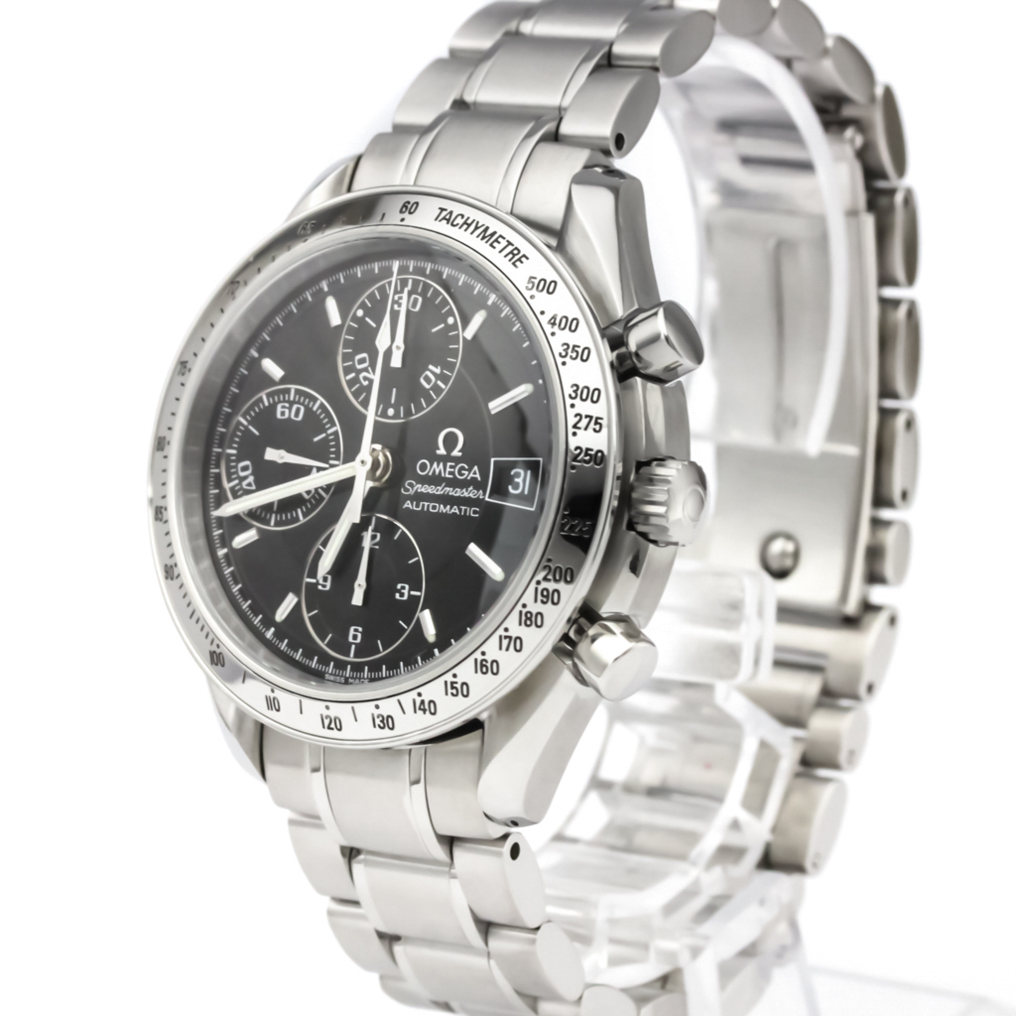 OMEGA Speedmaster Date Steel Automatic Mens Watch 3513.50