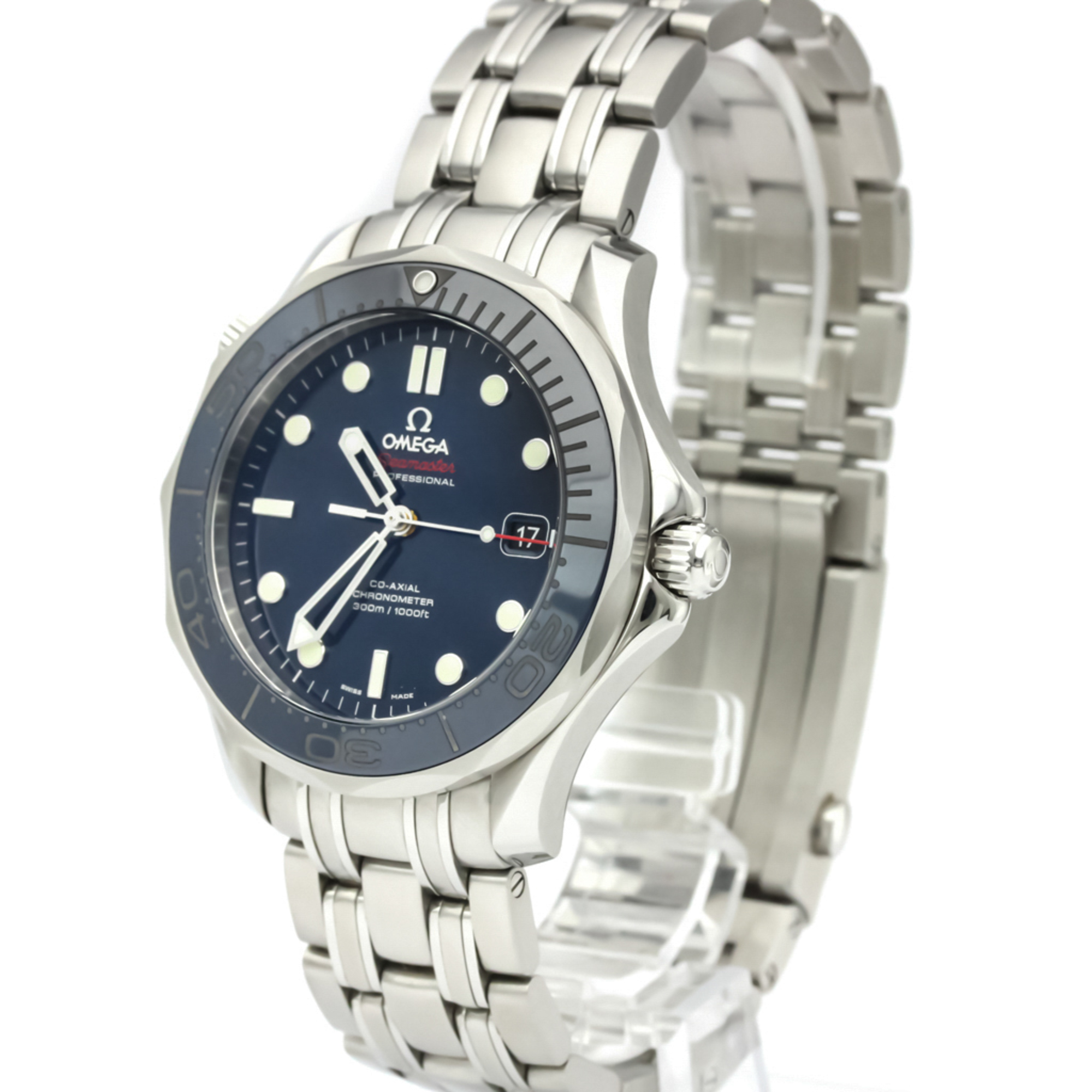 Omega Seamaster Automatic Stainless Steel Men's Sports Watch 212.30.41.20.03.001
