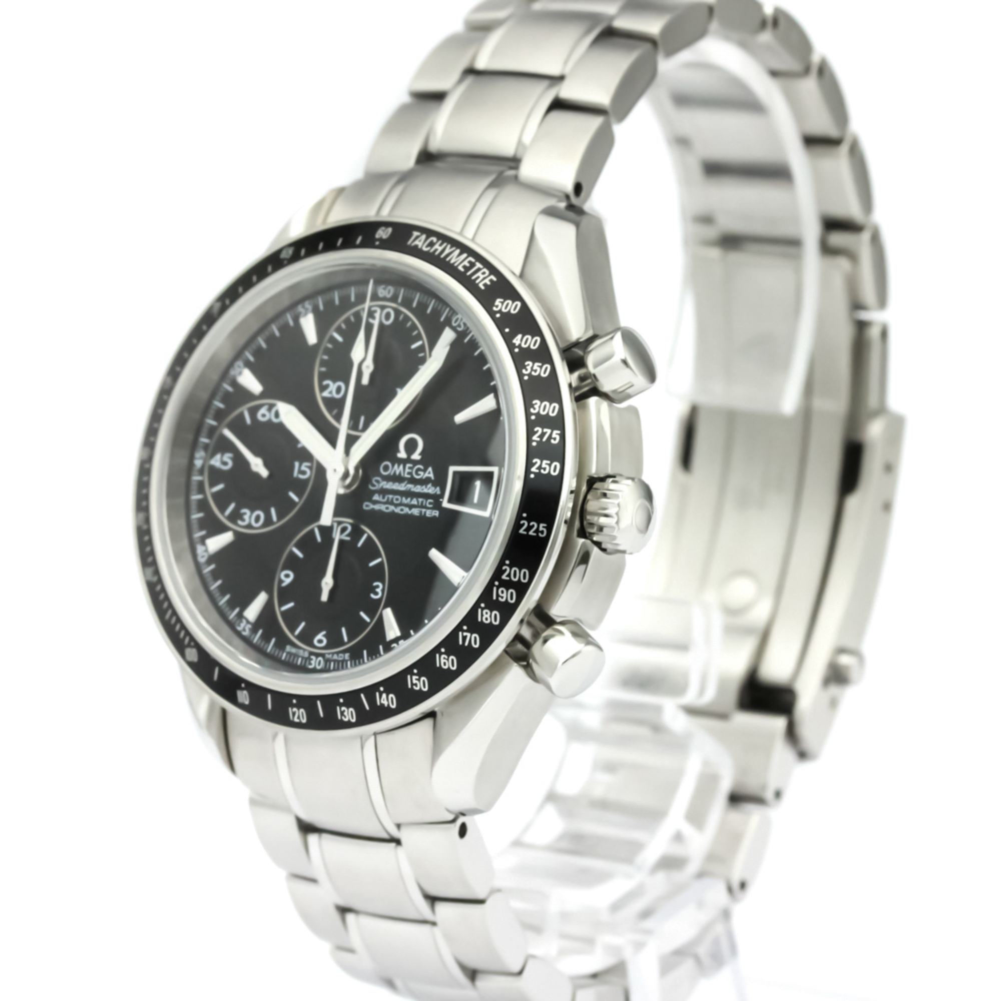 OMEGA Speedmaster Date Steel Automatic Mens Watch 3210.50