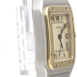 Cartier Santos Galbee Quartz Stainless Steel,Yellow Gold (18K) Men's Dress Watch