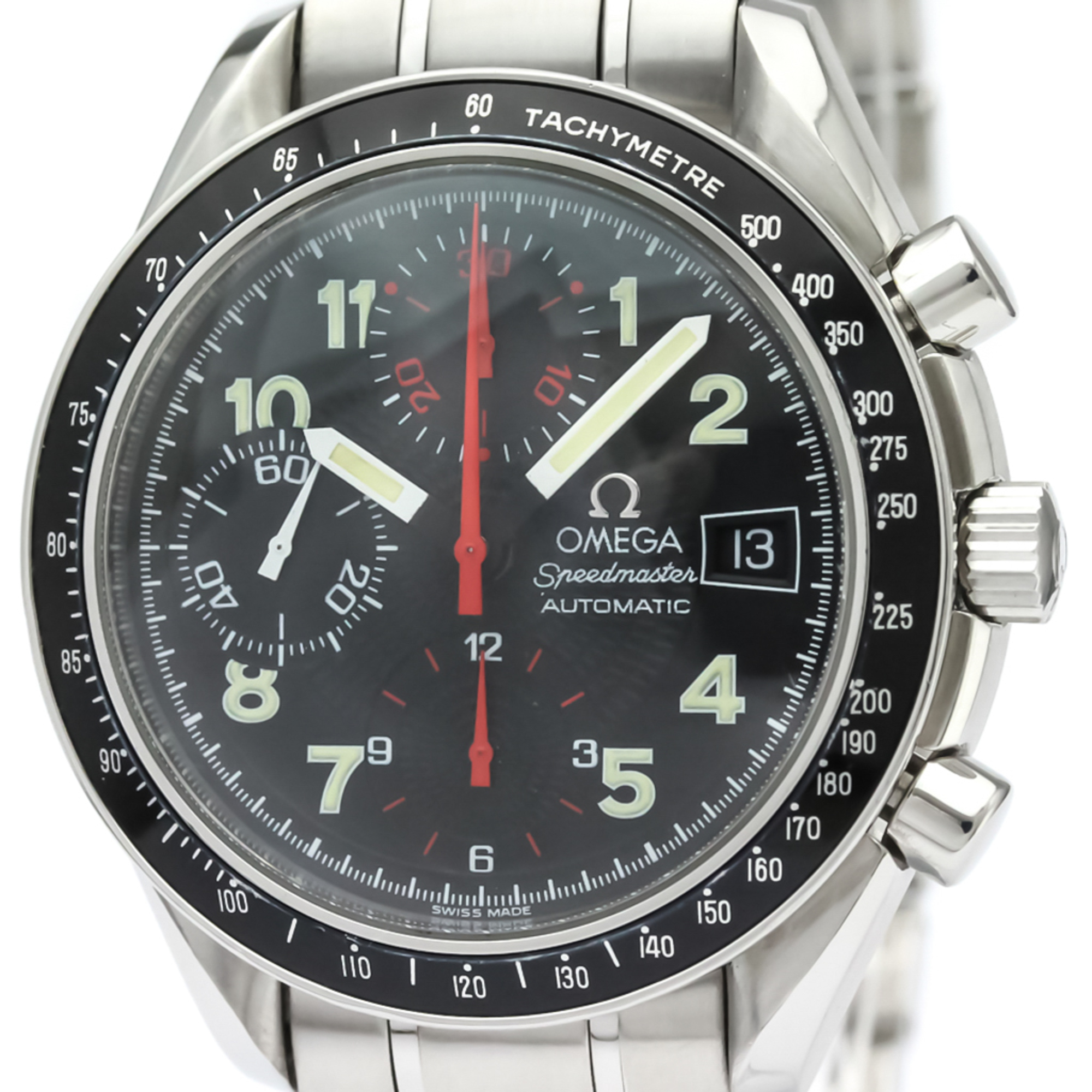 OMEGA Speedmaster Mark 40Steel Automatic Mens Watch 3513.53