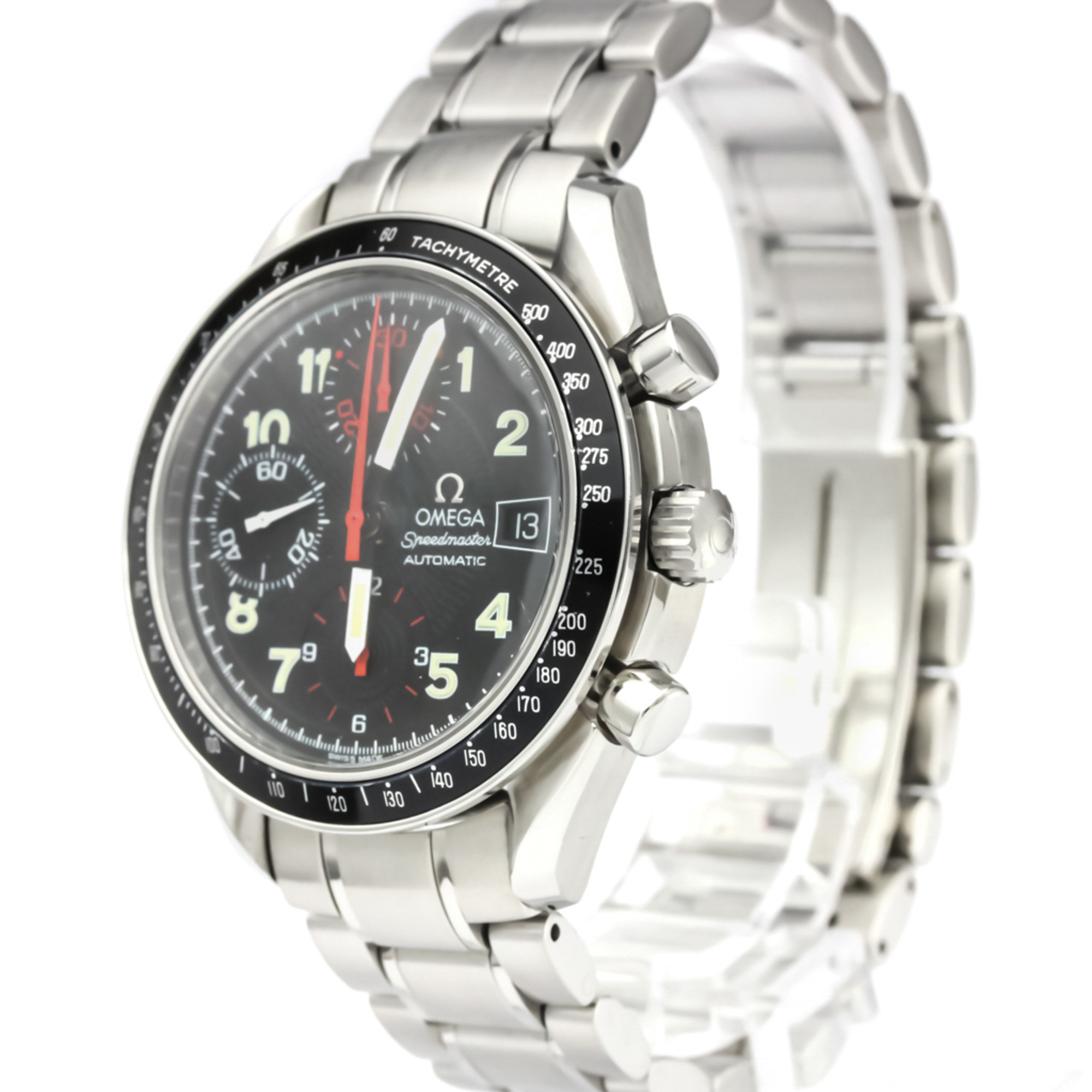 OMEGA Speedmaster Mark 40Steel Automatic Mens Watch 3513.53