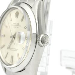 ROLEX Oyster Perpetual Date 1500 Steel Automatic Mens Watch