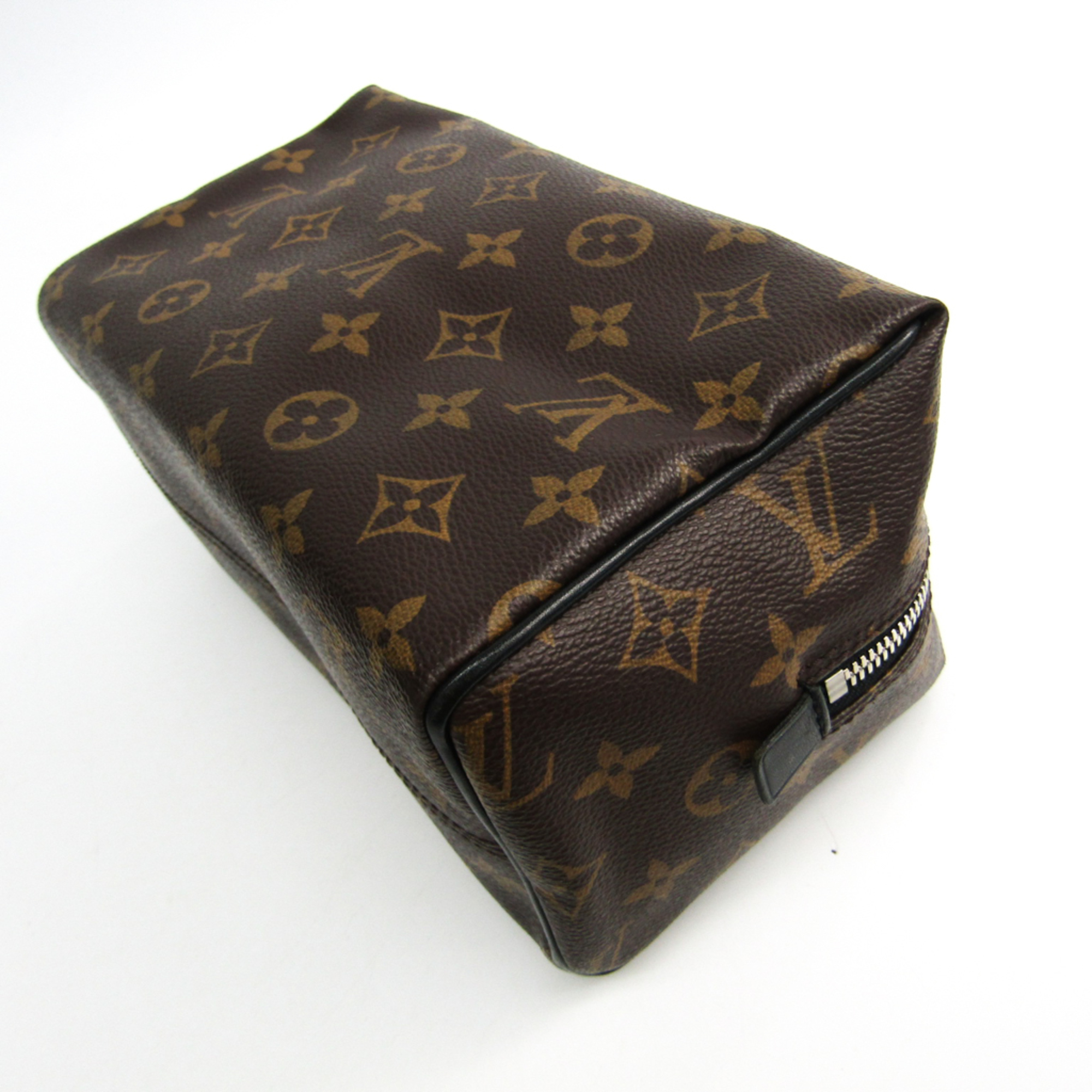 Louis Vuitton Monogram Macassar Trousse Toilette M40378 Pouch Monogram Macassar