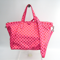 Marc Jacobs Women's Leather Shoulder Bag,Tote Bag Metallic Brown,Pink