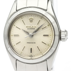 Rolex Oyster Precision Automatic Stainless Steel Women's Dress Watch 6411