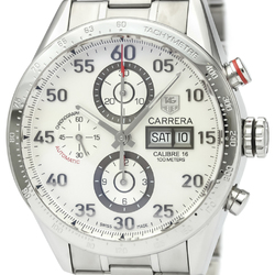 TAG HEUER Carrera Calibre 16 Chronograph Steel Watch CV2A11