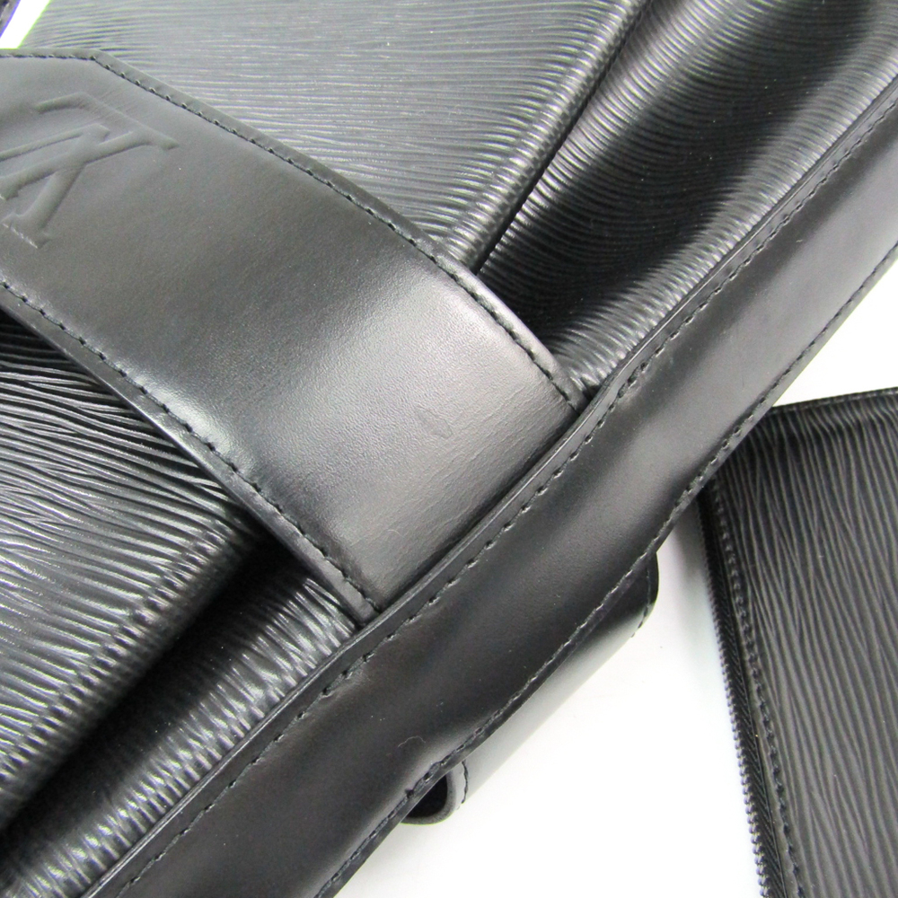 LOUIS VUITTON Shoulder Bag M80155 Sac DePaul GM Epi Leather Black