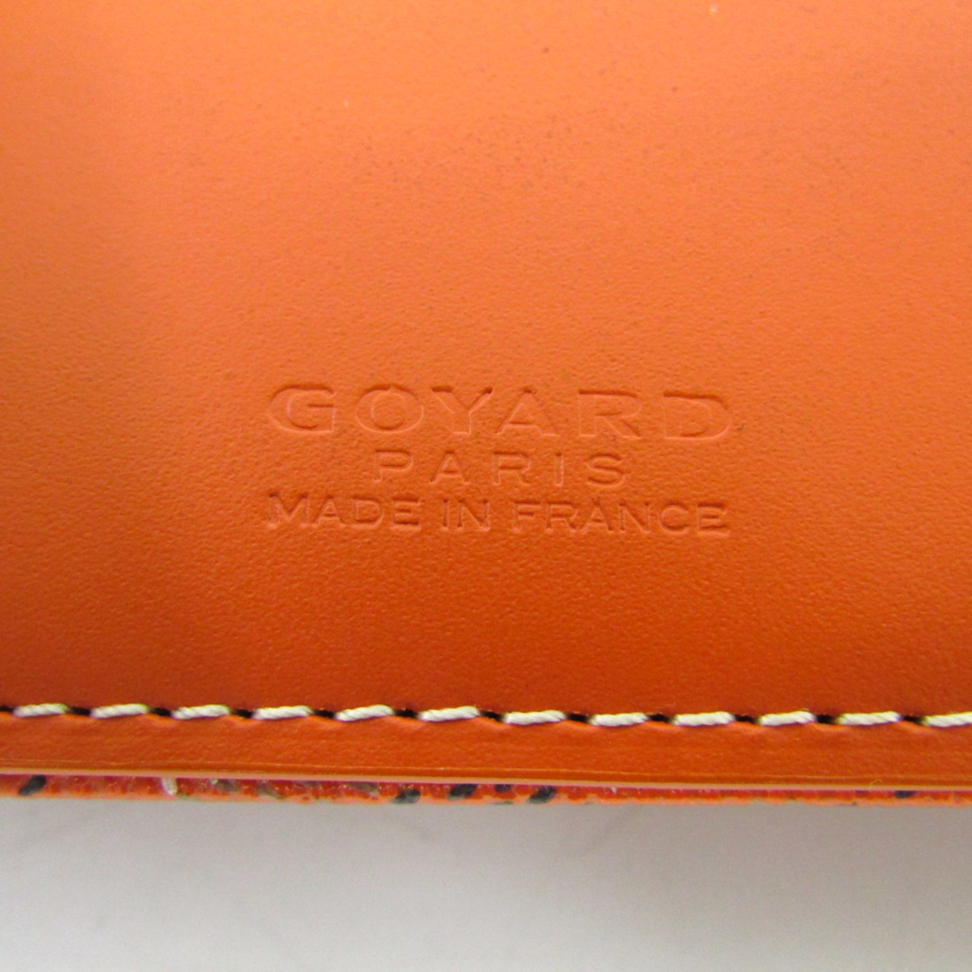 Goyard Planner Cover Orange