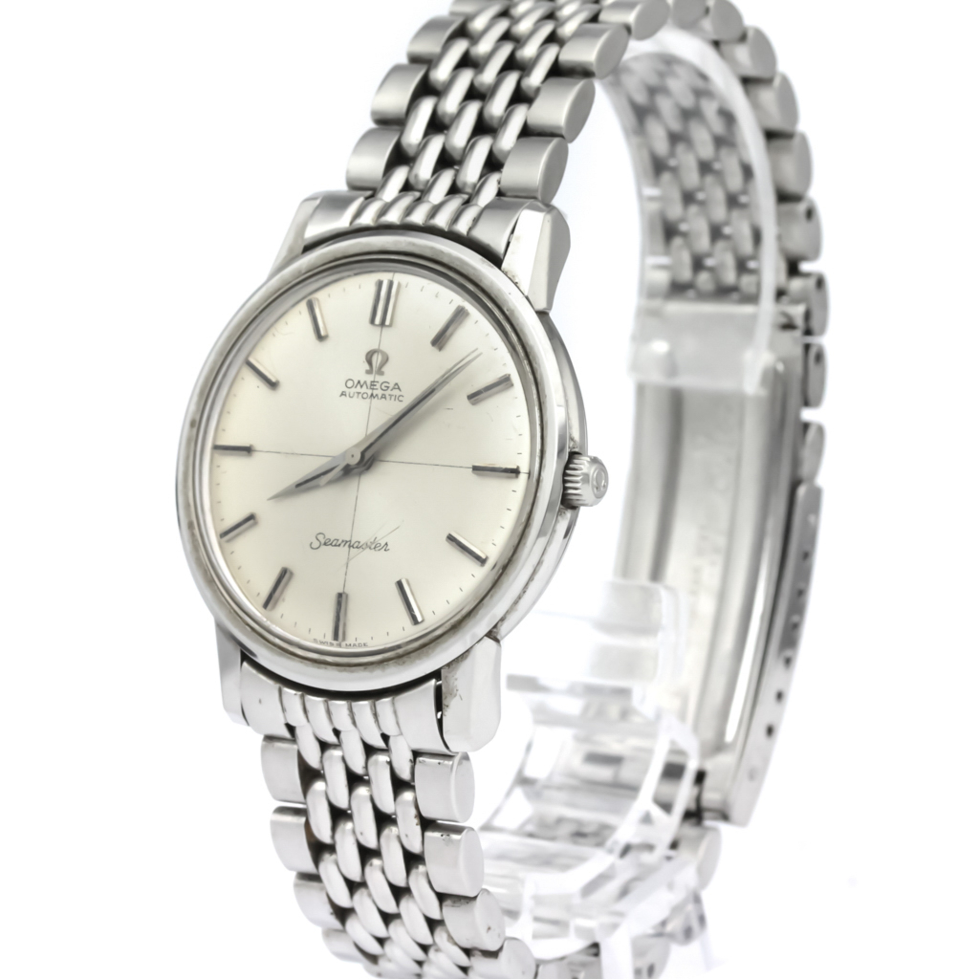 Omega Seamaster Automatic Stainless Steel Men's Dress Watch 165.003