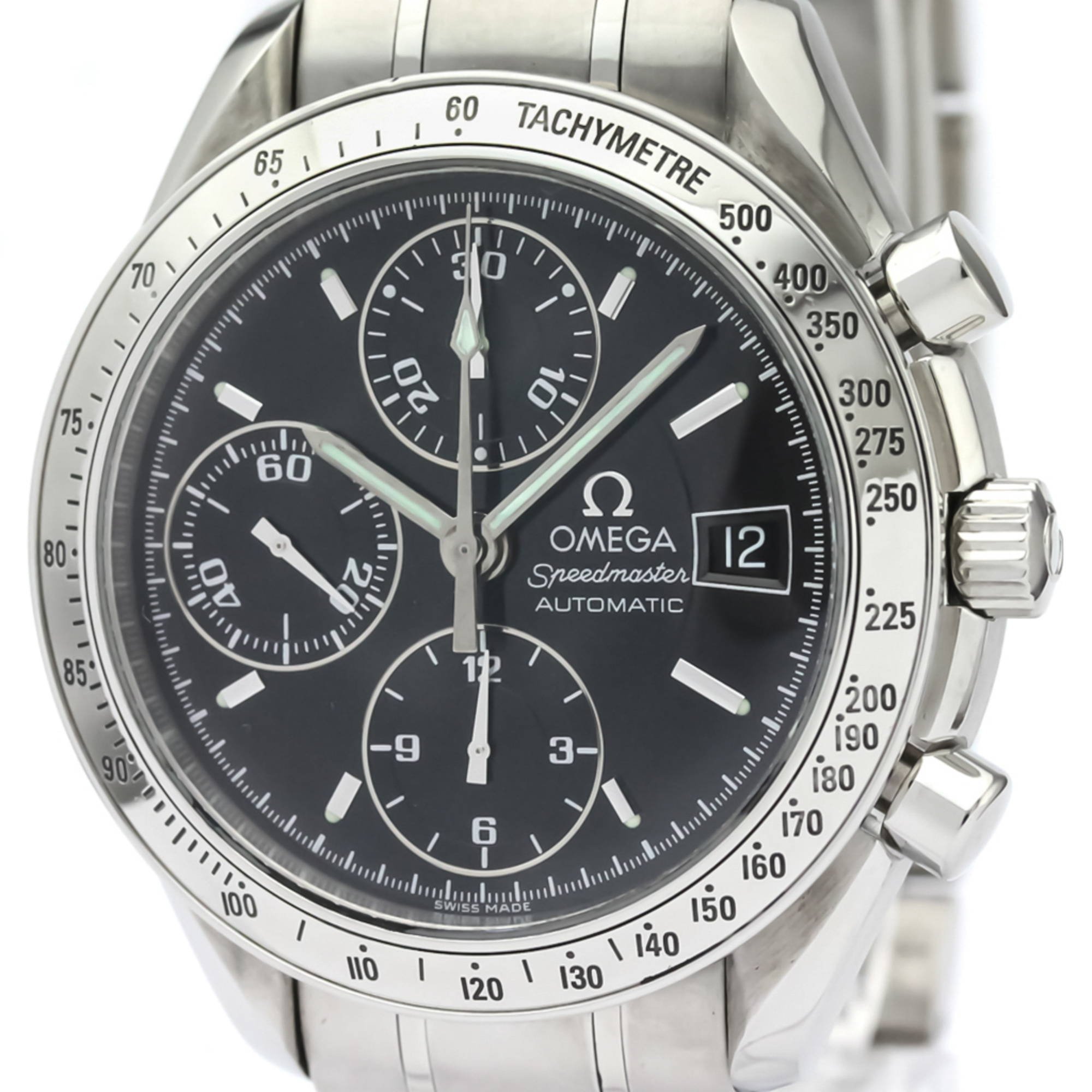 OMEGA Speedmaster Date Steel Automatic Mens Watch 3513.50