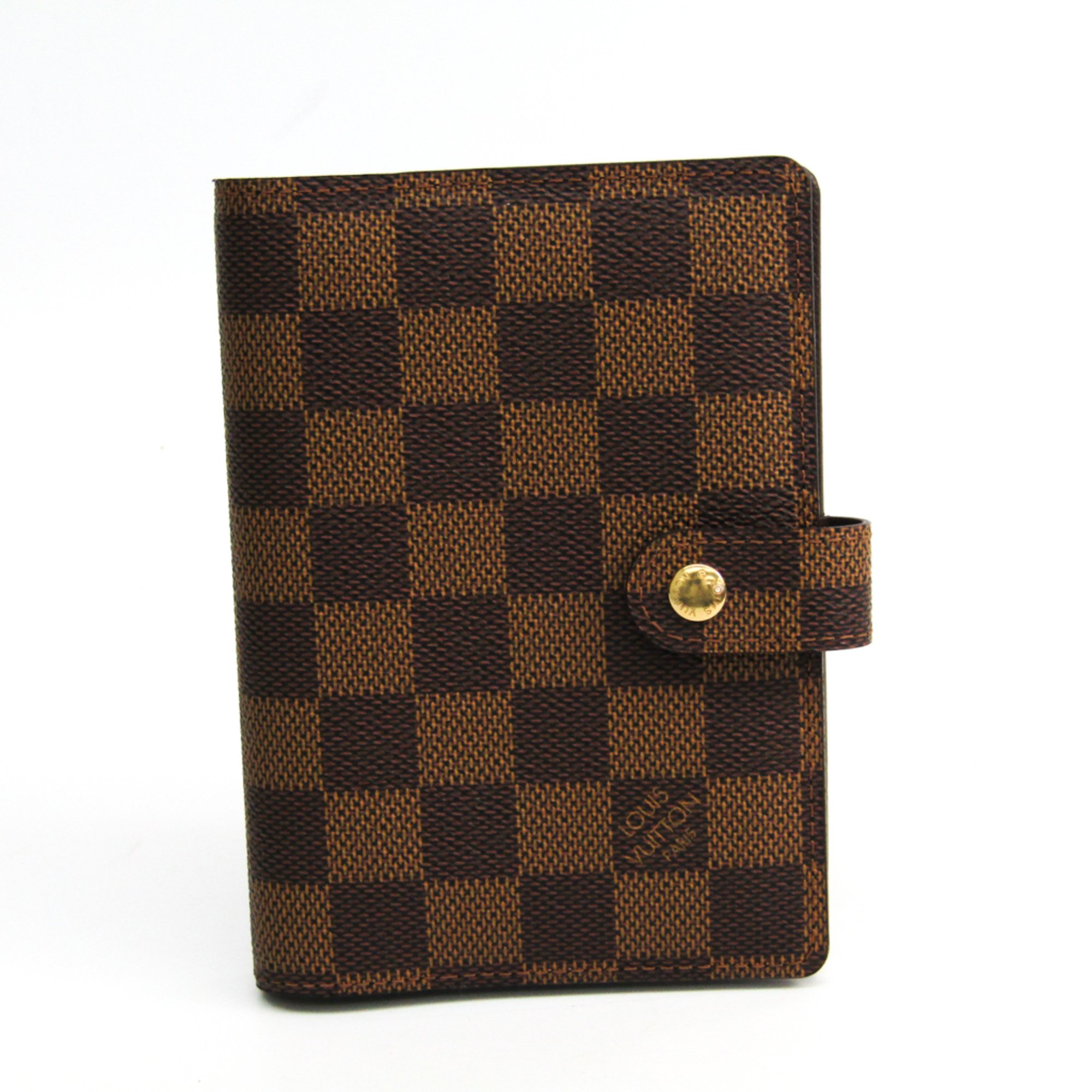 Louis Vuitton Damier Agenda PM Planner Cover Brown R20700