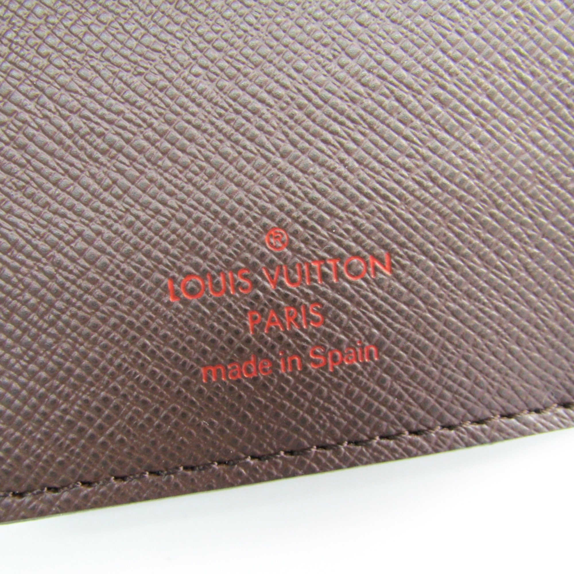 Louis Vuitton Damier Agenda PM Planner Cover Brown R20700