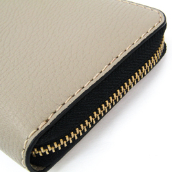Marc Jacobs M0013603 Women's Leather Long Wallet (bi-fold) Grayish