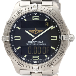 BREITLING Aerospace Titanium Quartz Mens Watch E65062