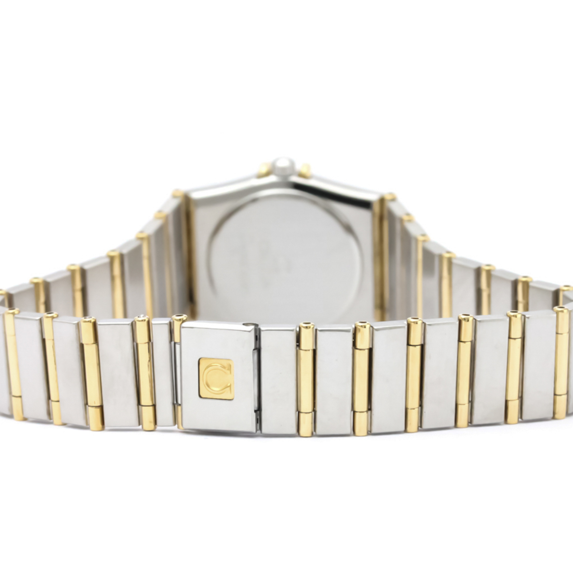 OMEGA Constellation 18K Gold Steel Ladies Watch 795.1080